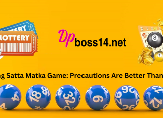 Playing Satta Matka Game: Precautions Are Better Than Cure!