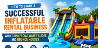 How to Start a Successful Inflatable Rental Business with Commercial Water Slides and Bounce Houses