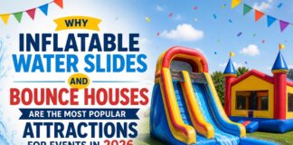 Why Inflatable Water Slides and Bounce Houses Are the Most Popular Attractions for Events in 2026
