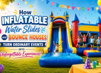 How Inflatable Water Slides and Bounce Houses Turn Ordinary Events into Unforgettable Experiences