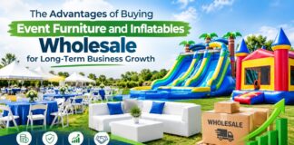 The Advantages of Buying Event Furniture and Inflatables Wholesale for Long-Term Business Growth